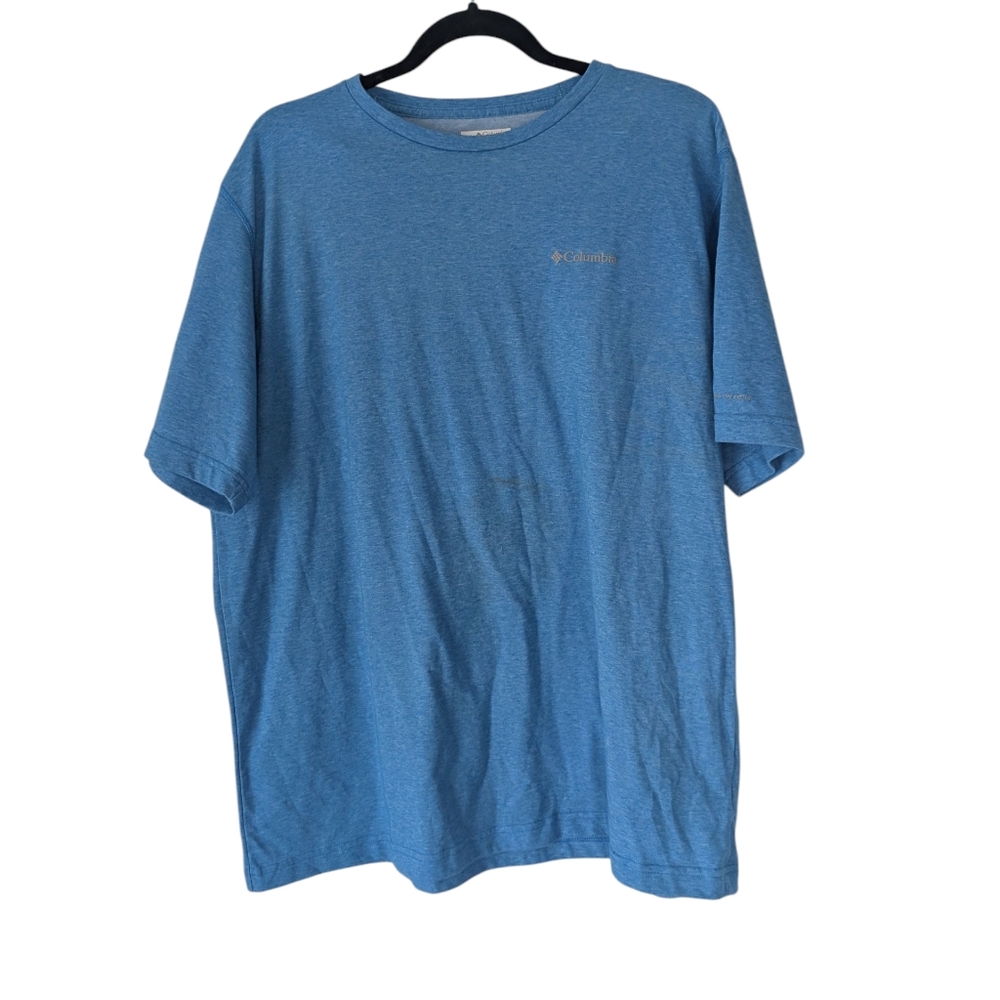 Columbia Men's Blue Performance T-Shirt Sz.XL